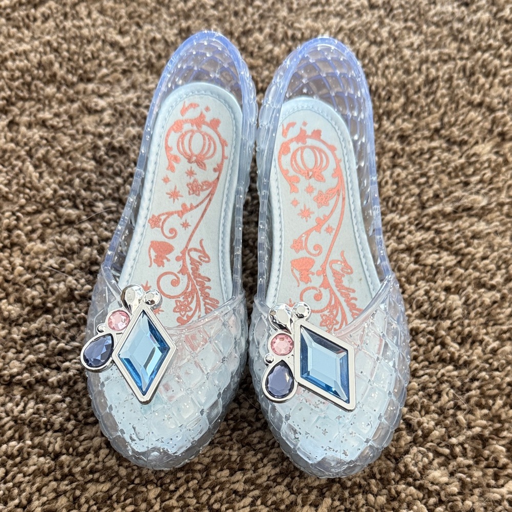 Disney Clear and Blue Kids Dress Shoes